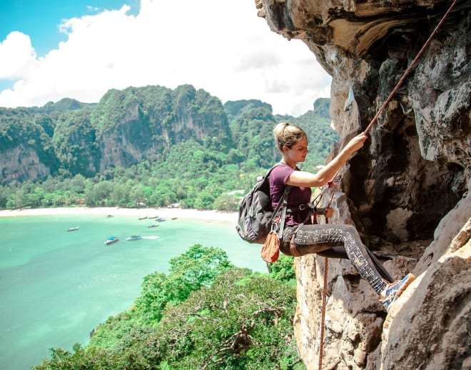 Rock Climbing in Krabi Image