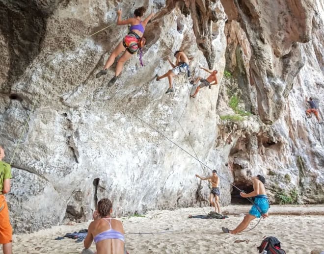 Rock Climbing in Krabi Image