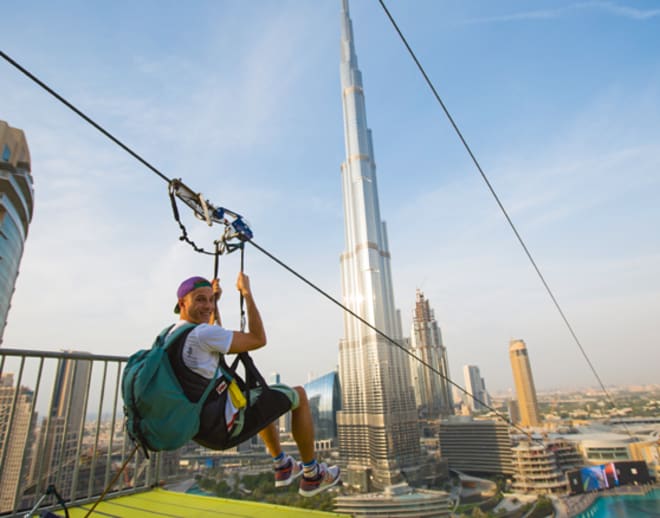 Xline Zipline in Dubai Marina Image