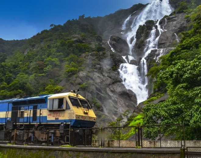Goa Packages With Dudhsagar Waterfall Image