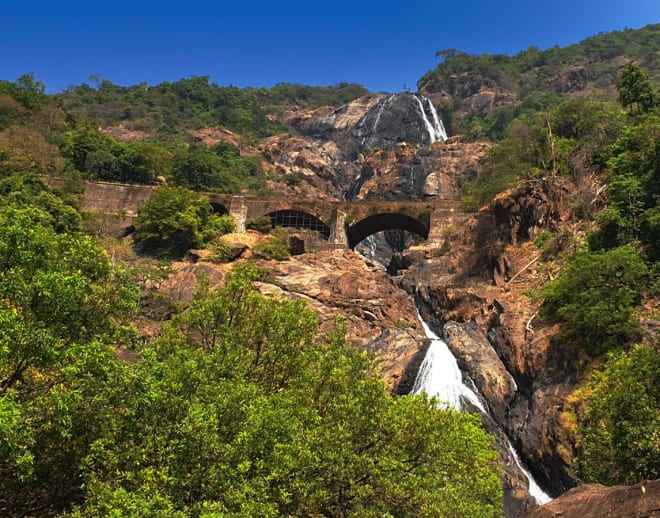 Goa Packages With Dudhsagar Waterfall Image