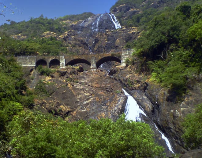 Goa Packages With Dudhsagar Waterfall Image