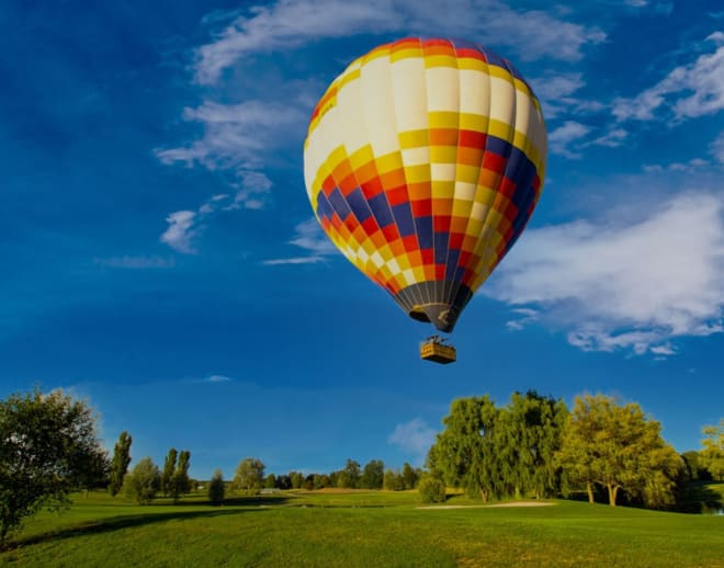 Hot Air Balloon Safari at Chandor, South Goa Image