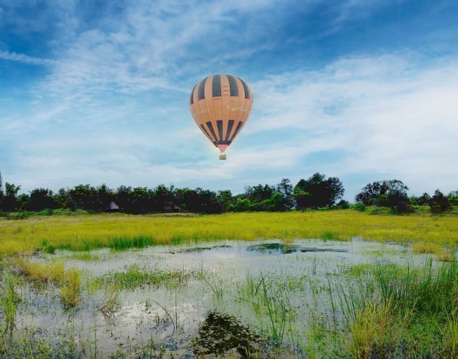 Hot Air Balloon Safari at Chandor, South Goa Image