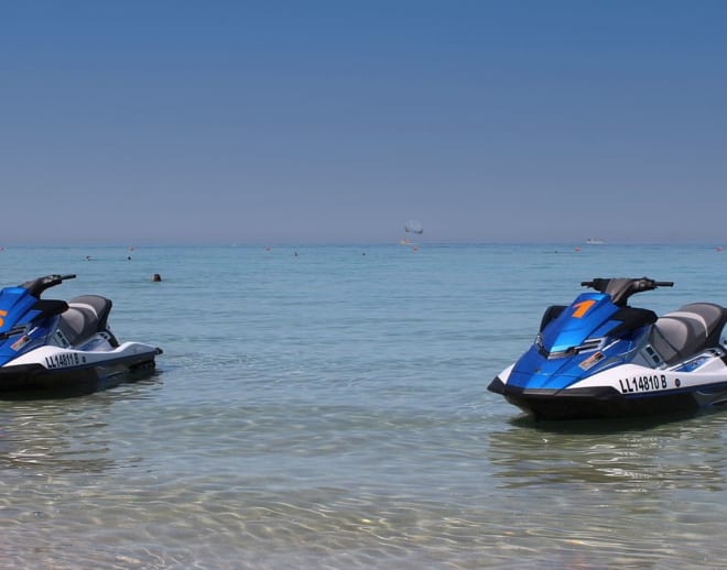 Jet Skiing at Rajiv Gandhi Water Sports Complex Port Blair Image