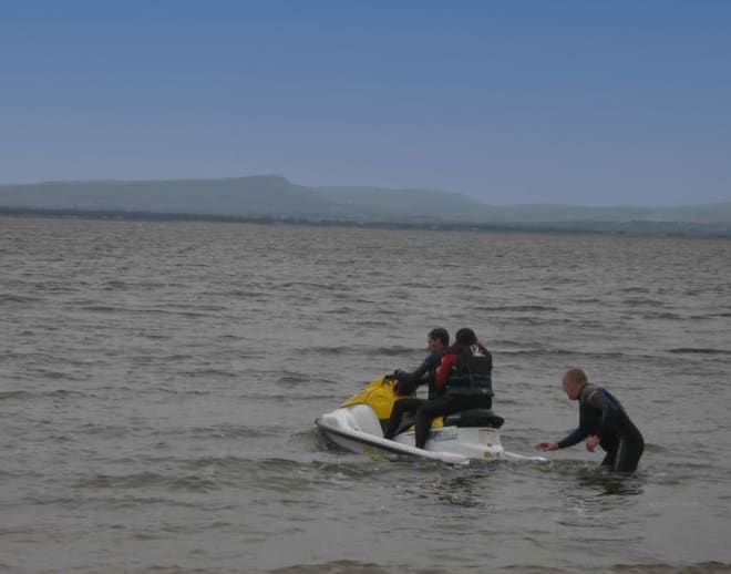 Jet Skiing at Rajiv Gandhi Water Sports Complex Port Blair Image