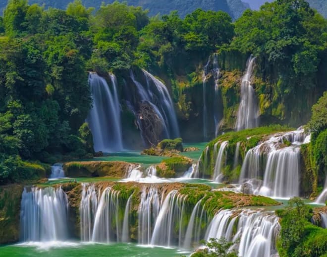 Khabru Waterfall Trek From Dharamshala Image