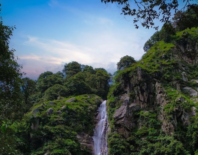 Khabru Waterfall Trek From Dharamshala Image