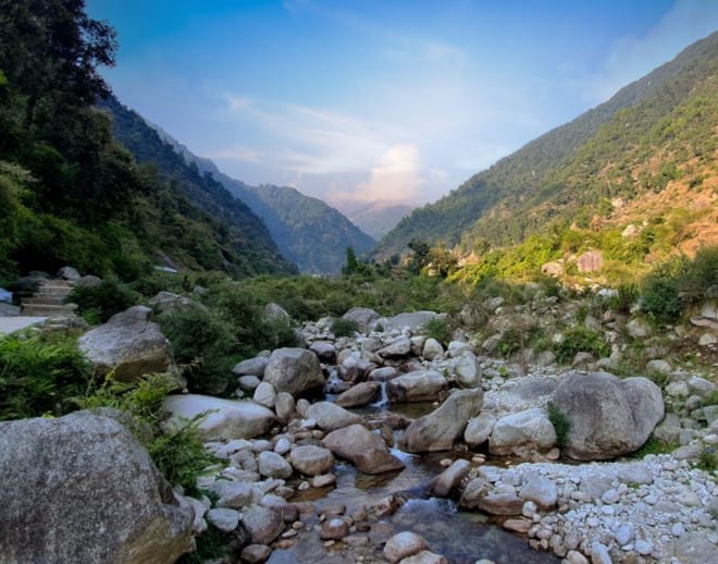 Khabru Waterfall Trek From Dharamshala Image