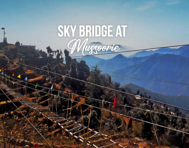 Sky Bridge at Mussoorie Image