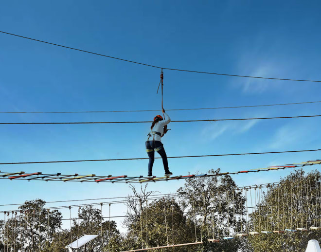 Sky Bridge at Mussoorie Image