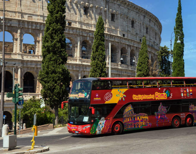 Hop-on Hop-off Bus Rome Image