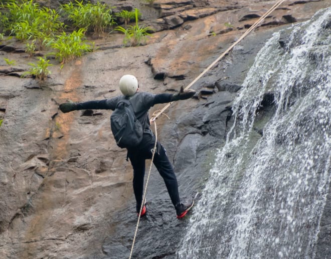 Rock Climbing & Rapelling In Mcleodganj Image