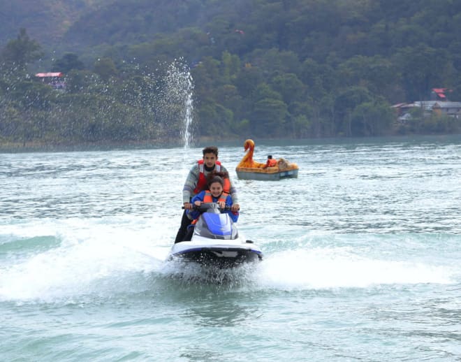 Jet Skiing Ride Waters Sports in Shimla Image