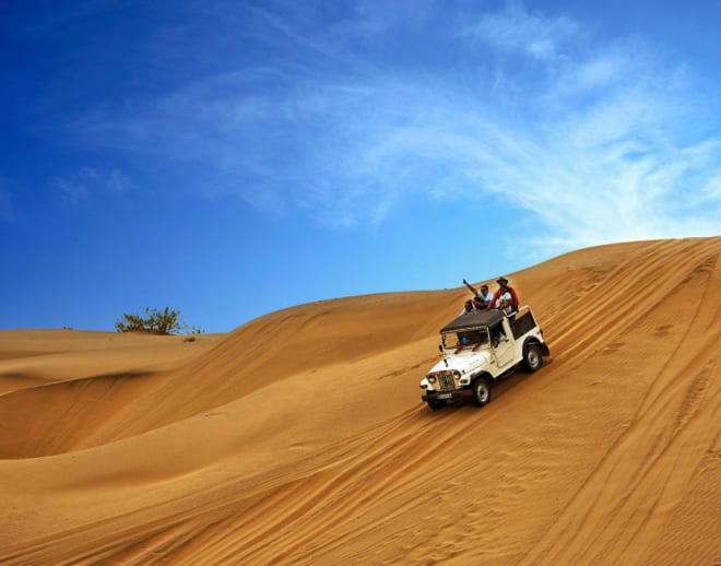 Thar Desert Drive Image