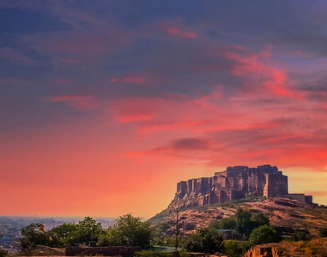 Del. Mehrangarh Fort Image