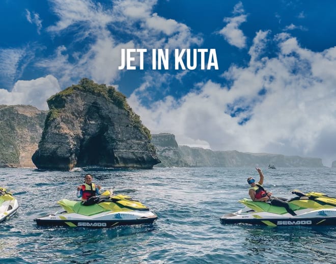 Jet Ski in Nusa, Bali Image