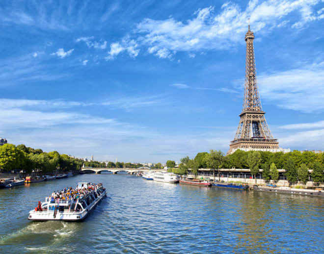 Seine River Cruise, Paris Image