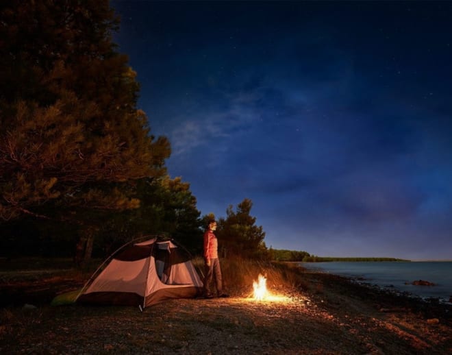 Bollywood Night camping Image