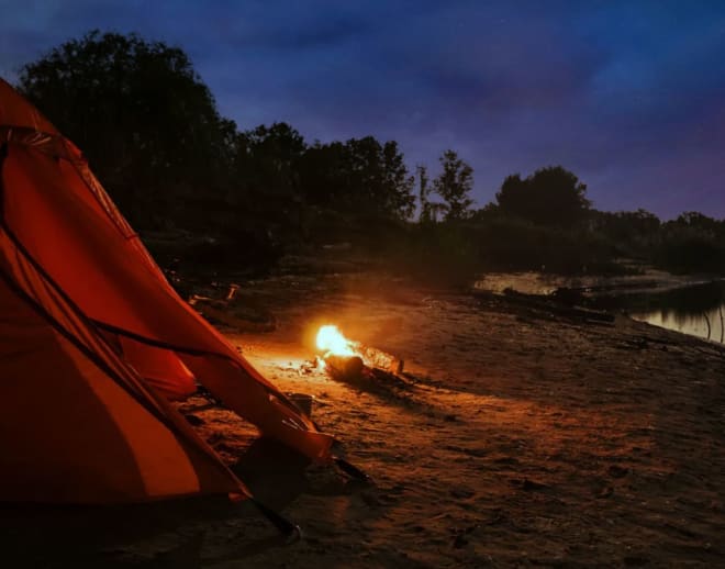 Bollywood Night camping Image