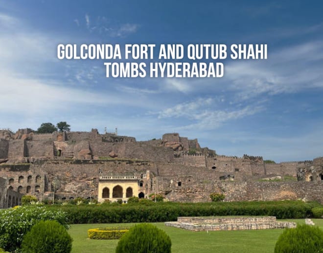 Half day tour to Golconda Fort and Qutub Shahi Tombs Hyderabad Image