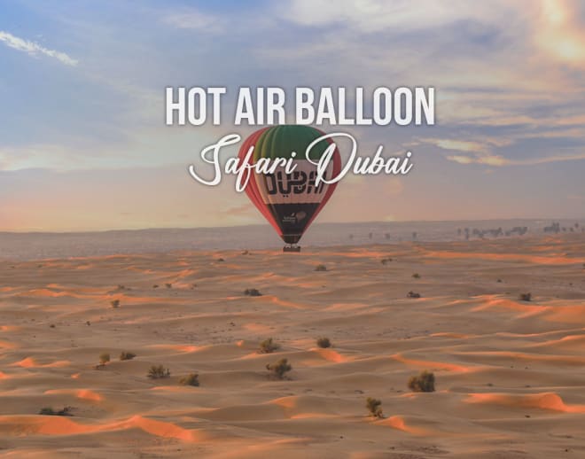 Hot Air Balloon Safari Dubai Image