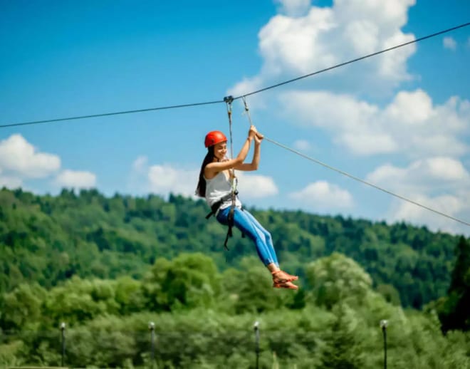 Zipline in Rishikesh Image