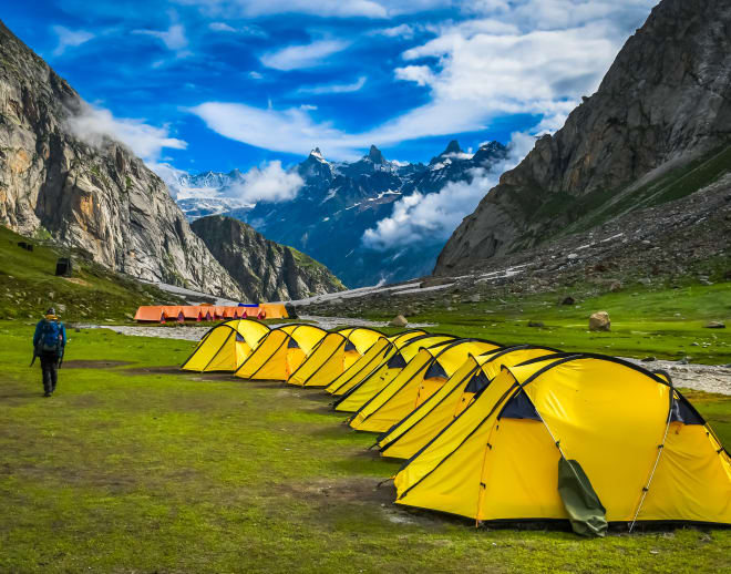 Hampta Pass Trek From Manali Image