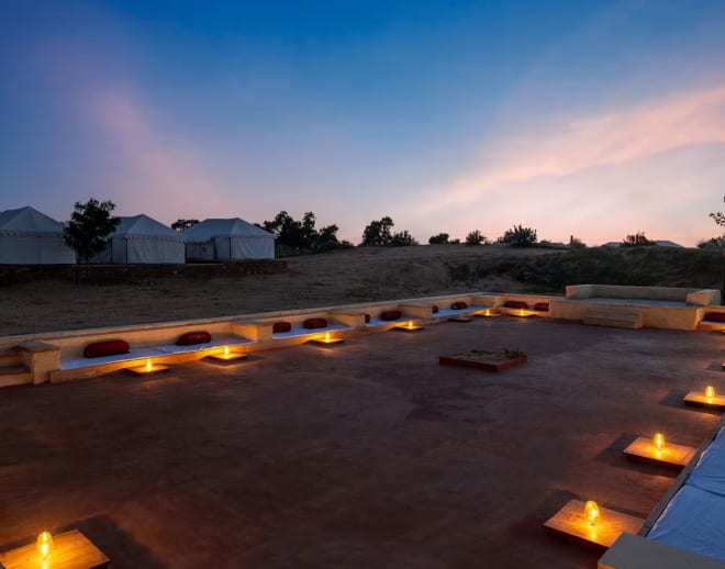 Luxury Desert Camping Experience Image