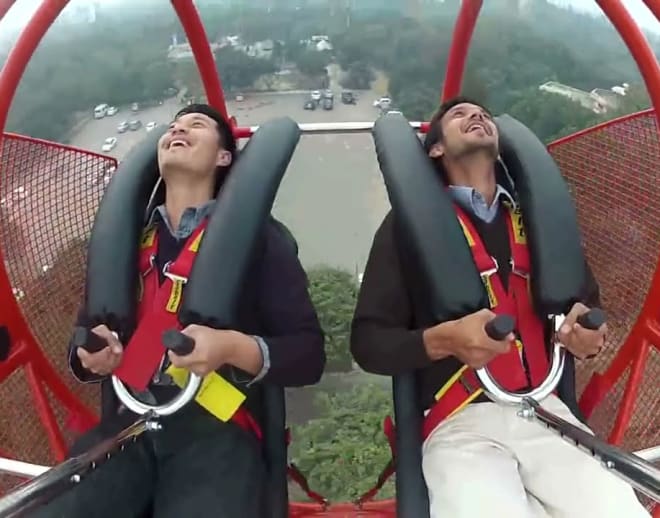 Reverse Bungee Jumping in Rishikesh Image