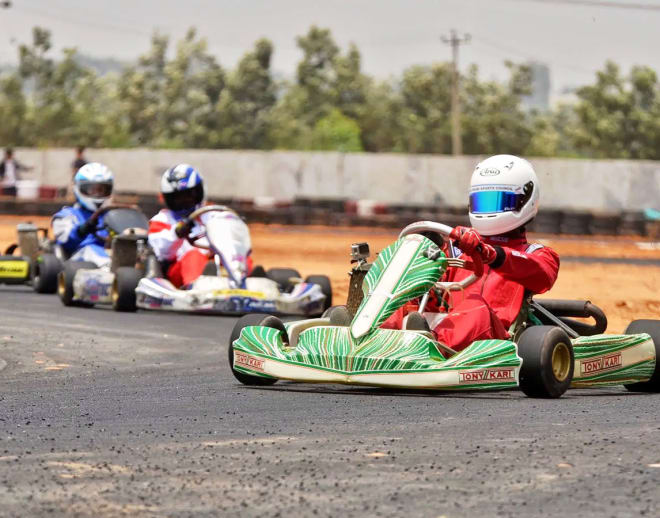 Go Karting in Bangalore with paintball Image