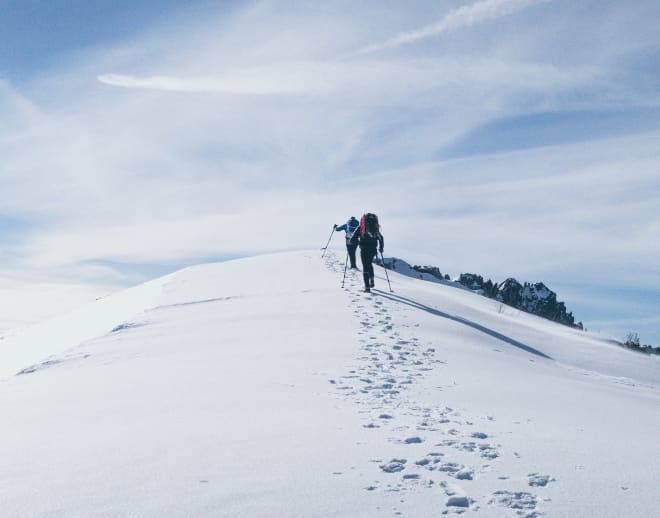 Beas Kund Trek in Winter Image