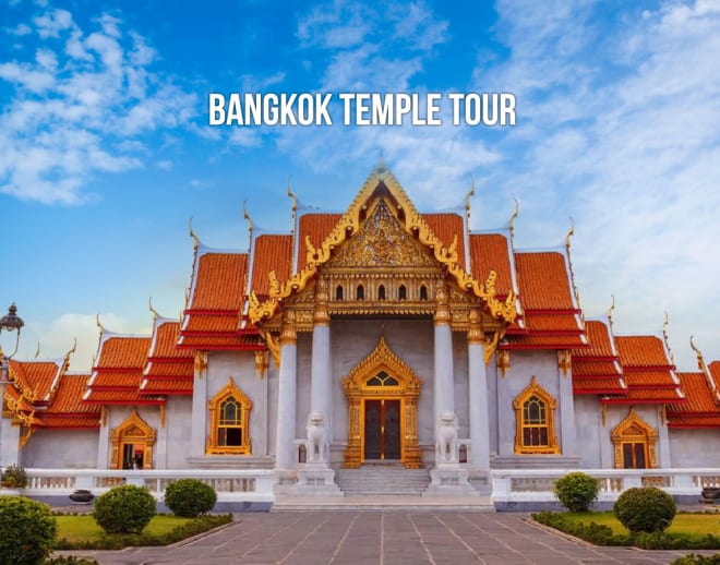 Bangkok temple tour Image