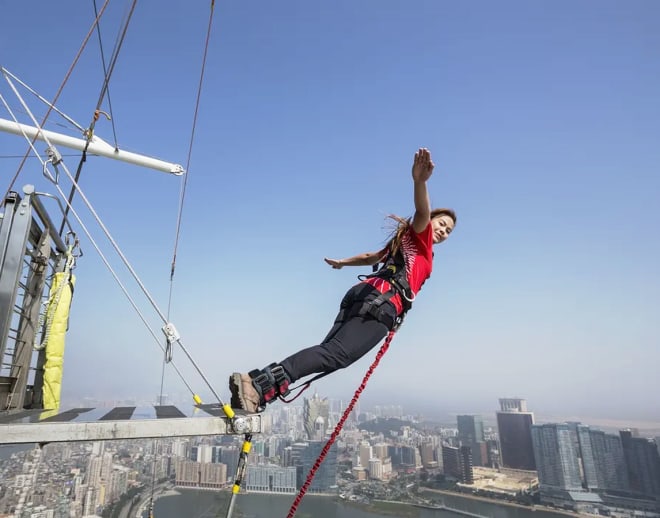 Macau Bungee Jumping: Macau Tower Image