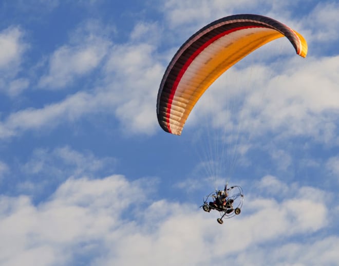 Powered Paragliding in Rishikesh Image