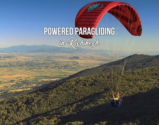 Powered Paragliding in Rishikesh Image