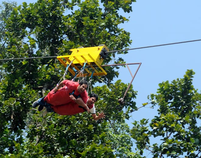 Flying Fox in Rishikesh Image