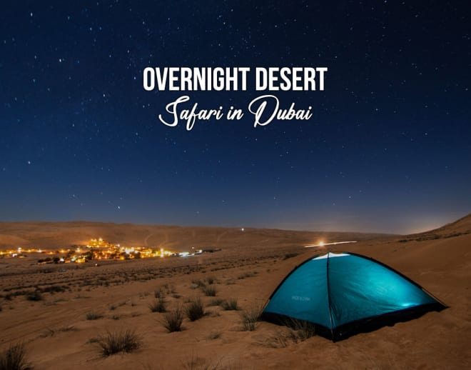 Overnight Desert Safari in Dubai With BBQ Dinner and Transfers Image
