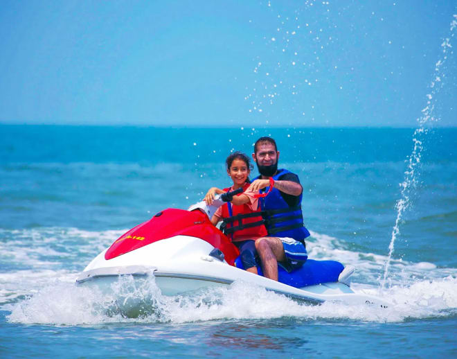 Baga Beach Water Sports North Goa Image