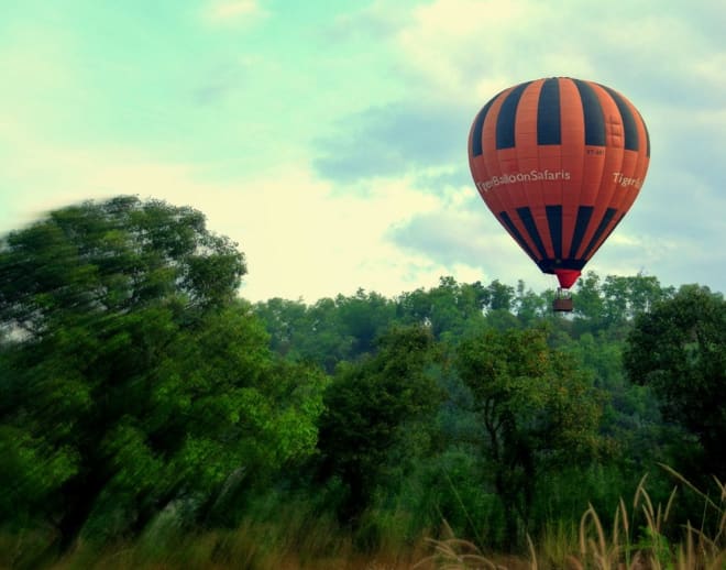 Hot Air Balloon in Goa Image