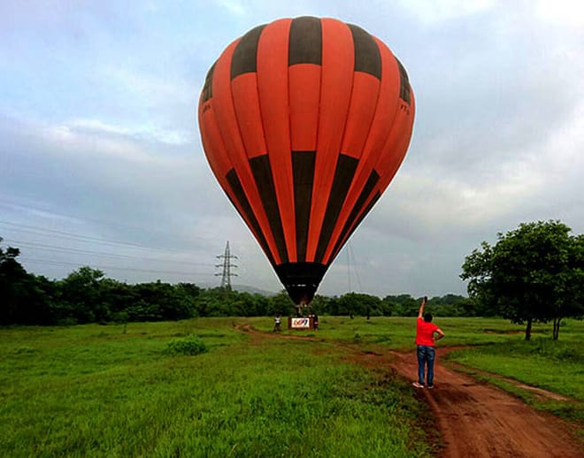 Hot Air Balloon in Goa Image