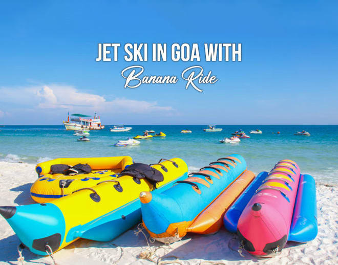 Jet Ski In Goa With Banana Ride Image