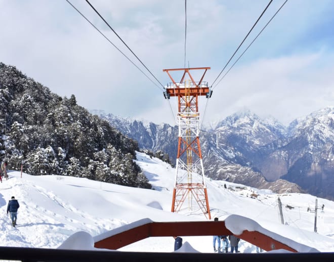 Auli Skiing Tour Image