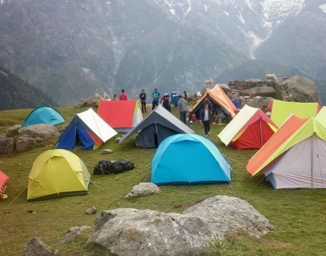 Riverside Camping in Kasol Image