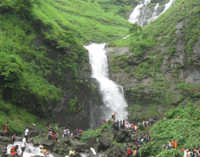 Trek To Chinchoti Waterfall, Vasai, Maharashtra Image