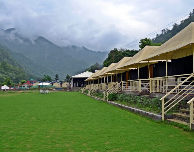 Camping in Rishikesh Neelkanth Road Image