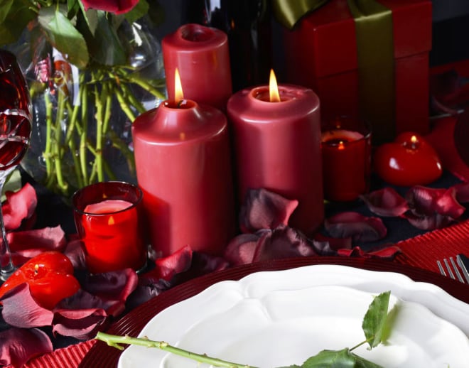 Candle Light Dinner in Mumbai Beach Image