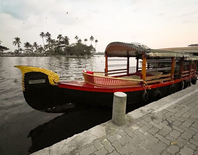 Shikara Boat In Alleppey Image