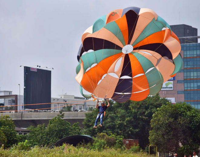 Parasailing in Bangalore Image