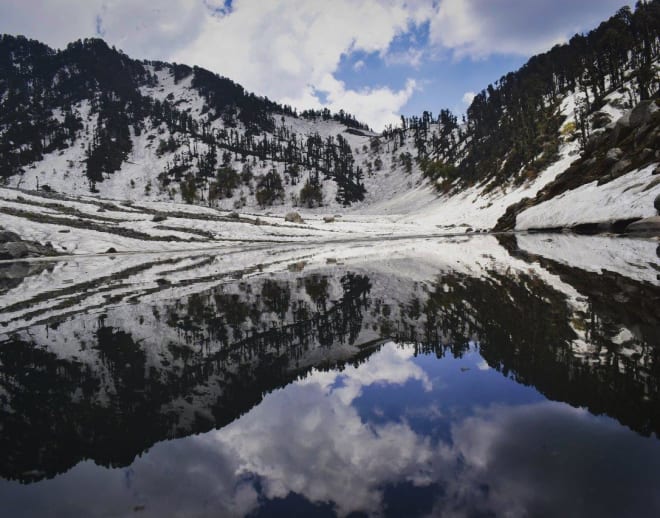 Kareri Lake Trek Camping Image